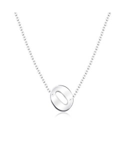 Alphabet Silver Necklace o SPE-5581